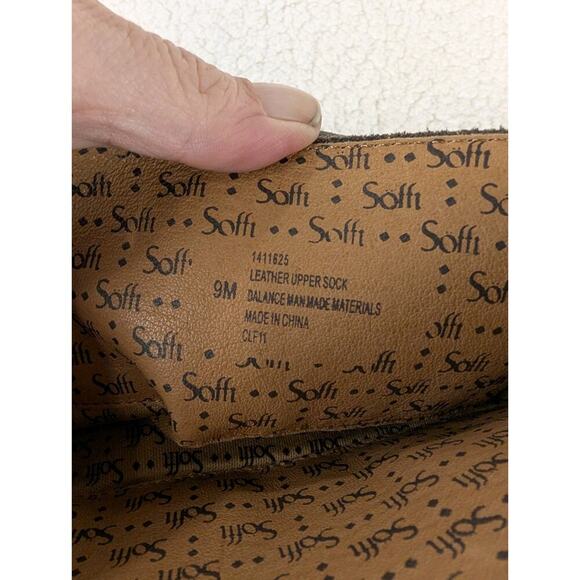 Sole Society Boots Womens 8.5 Gerii Slouchy Heels Knee High Gray Suede Pull On - Picture 10 of 11